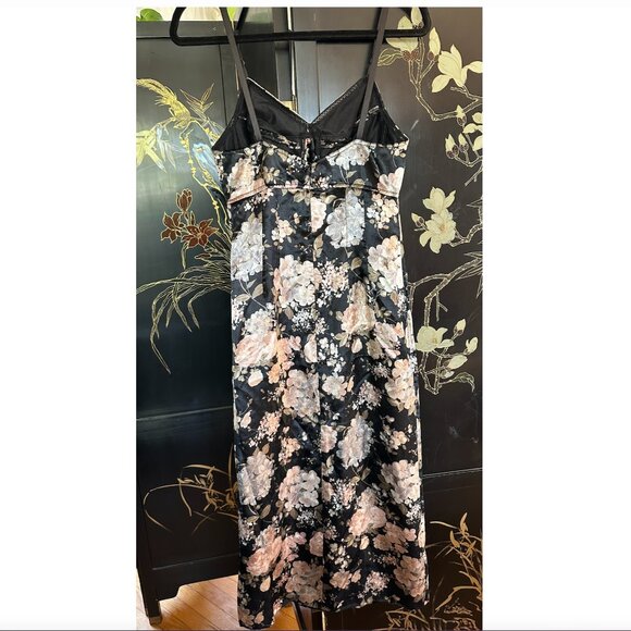 Dolce & Gabbana 1990s Floral Velvet Bustier Slip Dress IT40 - Archival G323/8536 - Picture 8 of 16